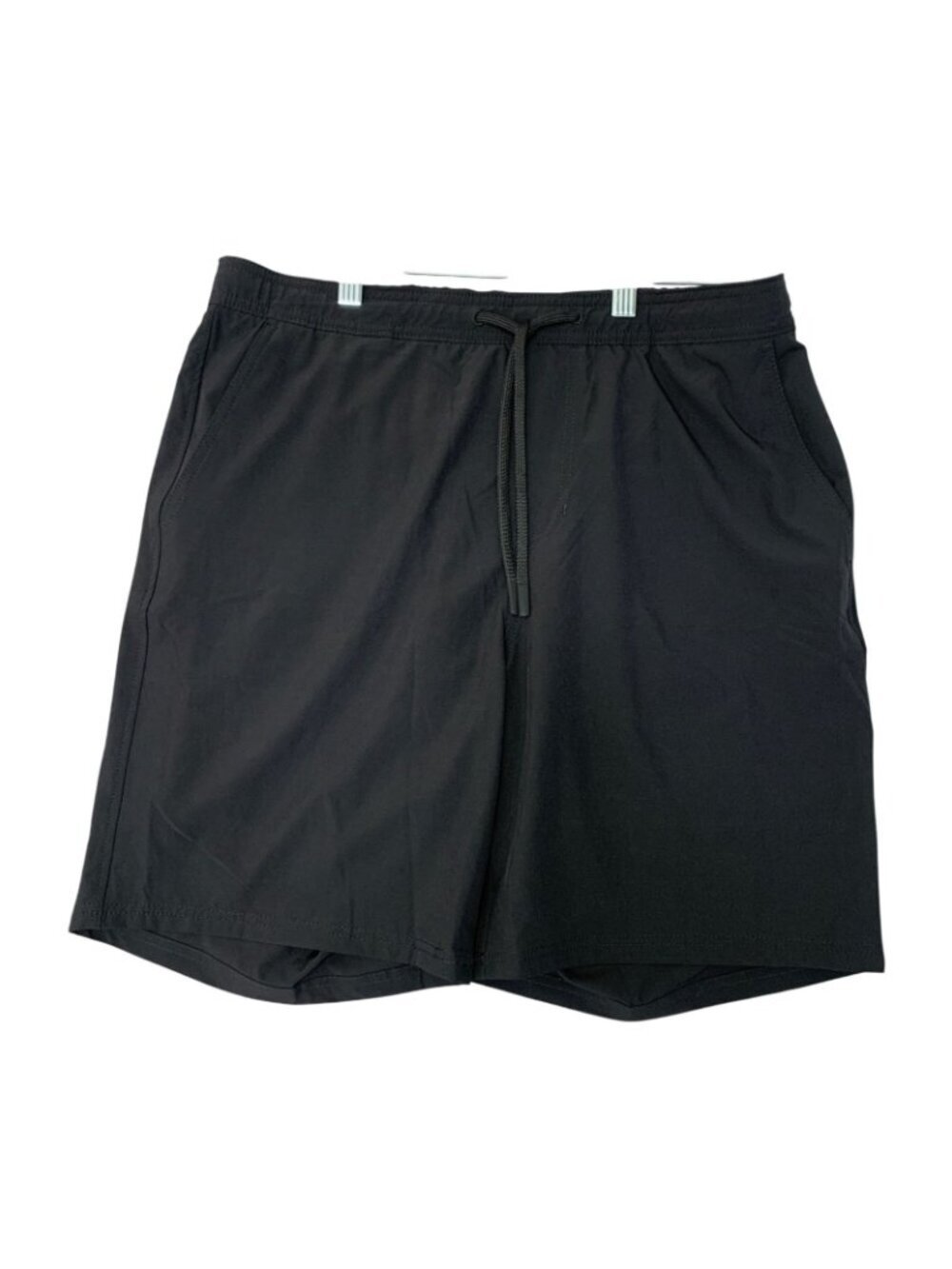NWT Kirkland Signature Men's M Black Swim Shorts With Stretch Fabric Comfort - Picture 4 of 11